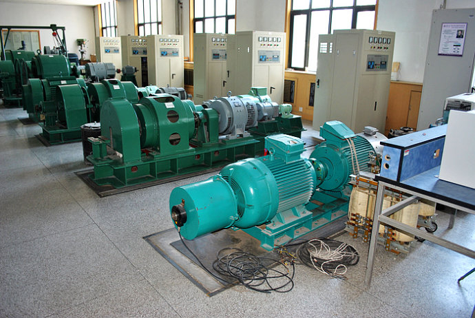 渭南某热电厂使用我厂的YKK高压电机提供动力